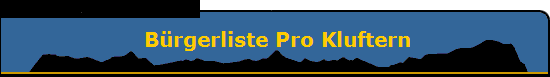 B�rgerliste Pro Kluftern